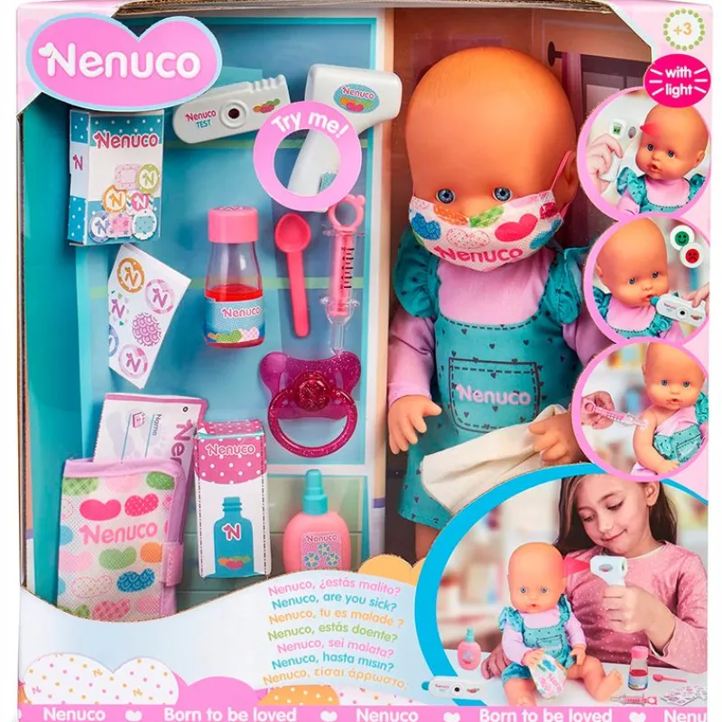 FAMOSA Muñecas-Nenuco ¿Estás Malito?