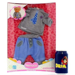Nenuco Ropita Casual Trajecito Gris*FAMOSA Hot
