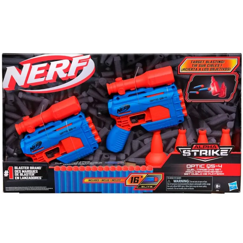 Nerf Alpha Strike Optic QS-4 Duel Targeting*HASBRO Sale