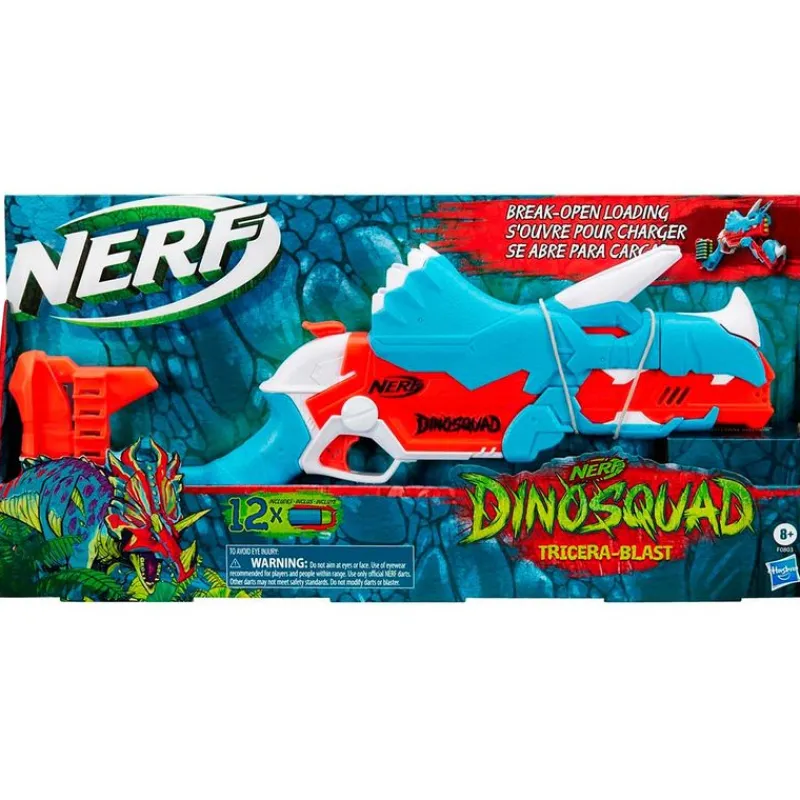 Nerf Dino Squad Lanzador Trice-Blast*HASBRO New