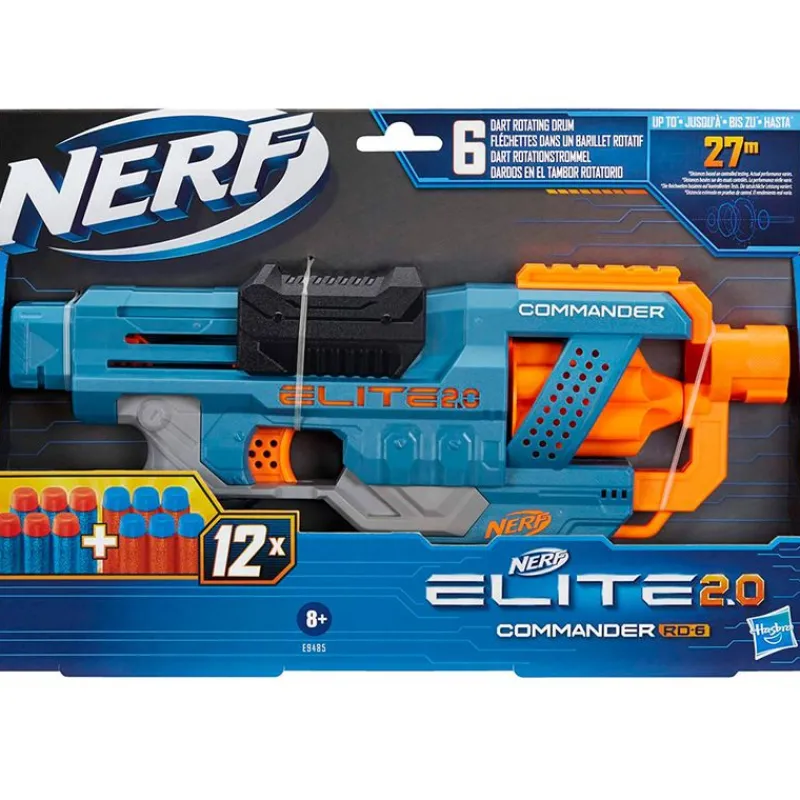 HASBRO Juegos Y Juguetes De Imitación-Nerf Elite 2.0 Commander RD-06