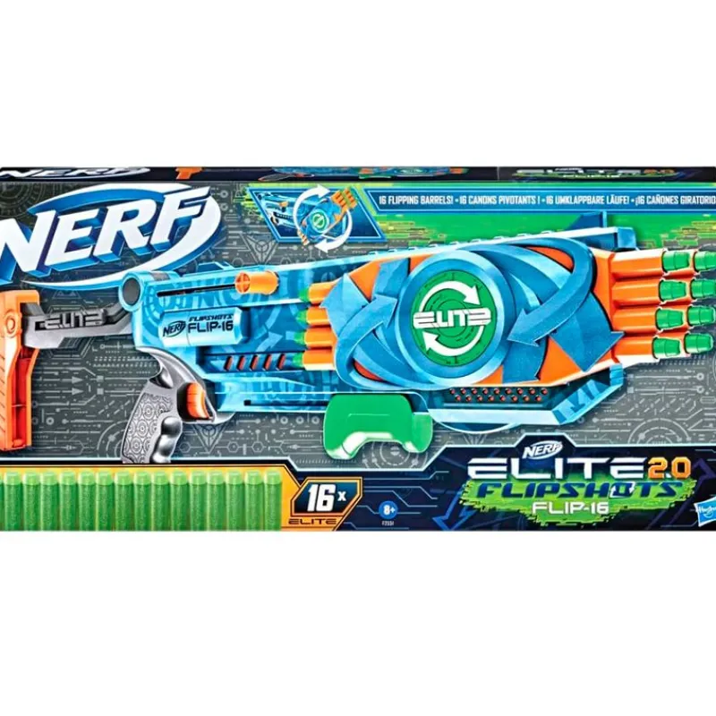 Nerf Elite 2.0 Lanzador Flip 16*HASBRO Discount