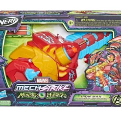 Nerf Marvel Merch Strike Lanzador Iron Man*HASBRO Sale