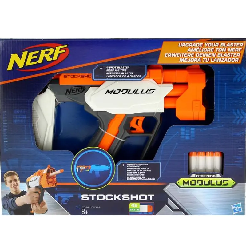 HASBRO Juegos Y Juguetes De Imitación-Nerf Modulus Lanzador Stockshot