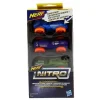 HASBRO Vehículos, Trenes Y Parkings-Nerf Nitro 3 Coches Espuma Surtidos