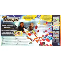 HASBRO Juegos Y Juguetes De Imitación-Nerf Nitro Doubleclutch Inferno