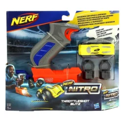 Nerf Nitro Throttleshot Blitz Gris*HASBRO Clearance