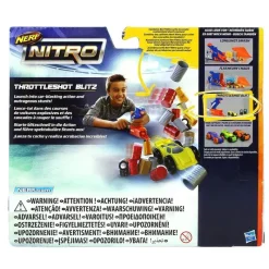 Nerf Nitro Throttleshot Blitz Gris*HASBRO Clearance