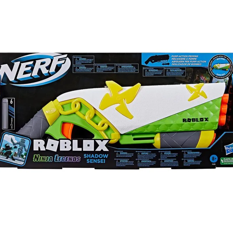 Nerf Roblox Ninja Legends Lanzador Shadow Sensei*HASBRO Clearance