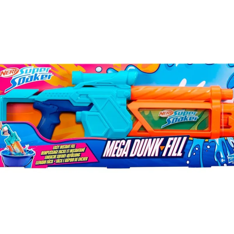 Nerf Super Soaker Mega Dunk-Fill Pistola de Agua*HASBRO Discount