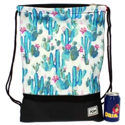 KARACTERMANIA Escolar-Oh My Pop! Mochila de Saco Storm Cactus