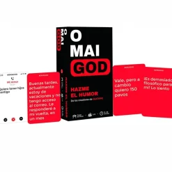 ASMODEE Juegos Para Adultos|Amigos Y Familia-OMAIGOD Hazme el Humor +16