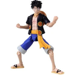 BANDAI Figuras Anime-One Piece Anime Heroes Figura Luffy DressRosa