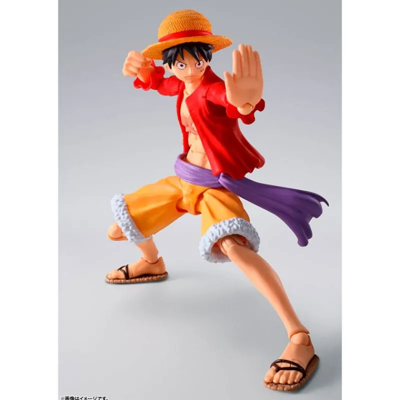 TAMASHII NATIONS Figuras Anime-One Piece Figura S.H. Figuarts Monkey D. Luffy (The Raid on Onigashima)