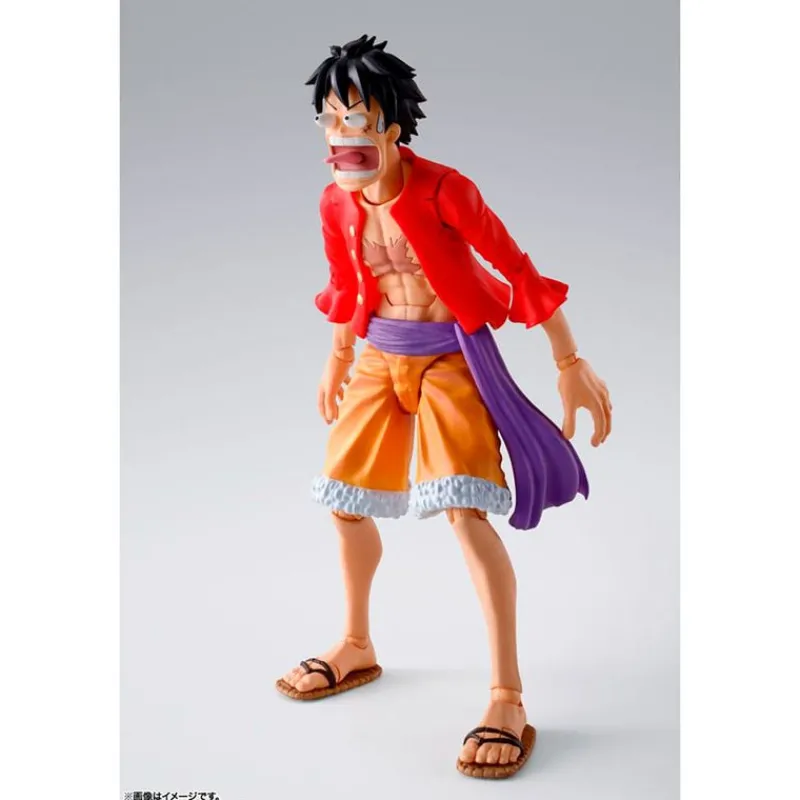 TAMASHII NATIONS Figuras Anime-One Piece Figura S.H. Figuarts Monkey D. Luffy (The Raid on Onigashima)