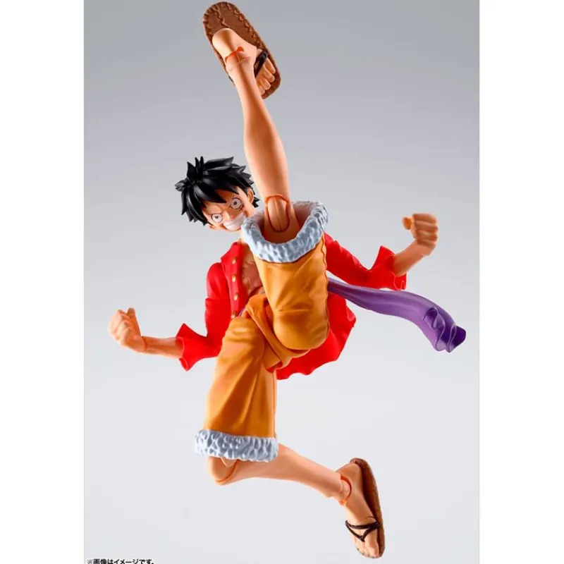 TAMASHII NATIONS Figuras Anime-One Piece Figura S.H. Figuarts Monkey D. Luffy (The Raid on Onigashima)
