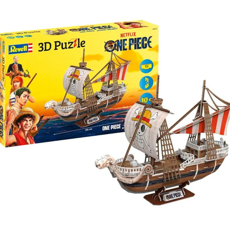 REVELL Juegos De Construcción|Otros Merchandising-One Piece Maqueta Going Merry 3D