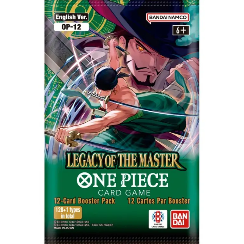 BANDAI Tcg One Piece|Manualidades-One Piece TCG Legacy of the Master Sobre Sorpresa Inglés OP12