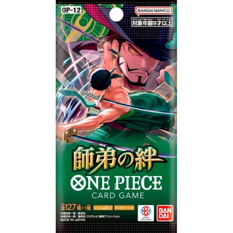 BANDAI Tcg One Piece-One Piece TCG Legacy of the Master Sobre Sorpresa Japonés OP12