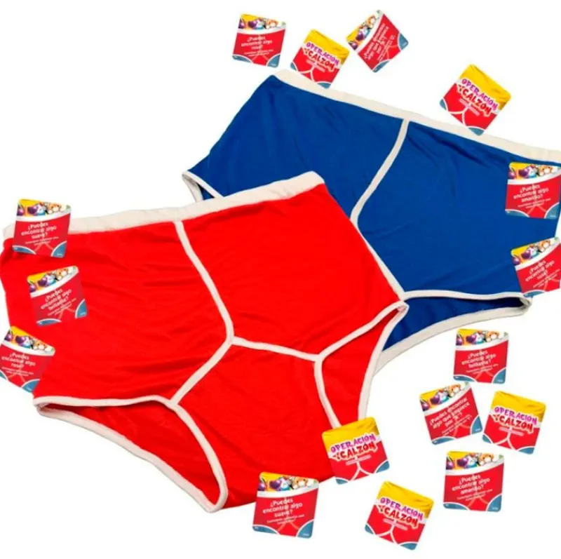 BIZAK Juegos De Mesa-Operación Calzón Juego Mesa