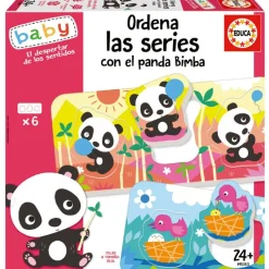 Ordena las Series con el Oso Panda Bimba*EDUCA Clearance