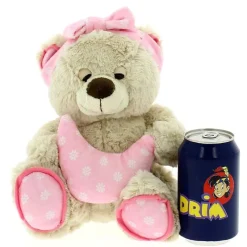 Oso de Peluche Rosa 23cm*SELECCION DRIM Hot