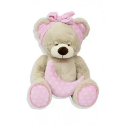 Oso Peluche Rosa con Luna 30cm*SELECCION DRIM Hot