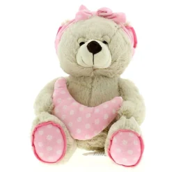 Oso Peluche Rosa con Luna 30cm*SELECCION DRIM Hot