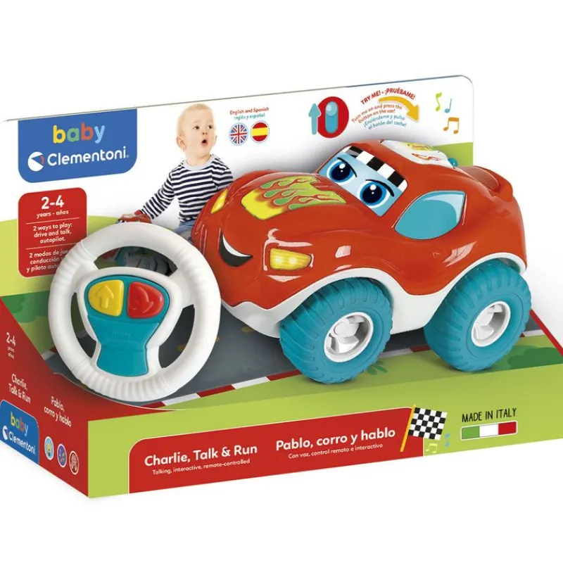 CLEMENTONI Vehículos, Trenes Y Parkings|Coches Radio Control (R/C)-Pablo Corro y Hablo Coche R/C