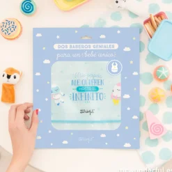 Pack 2 baberos Mr. Wonderful niño*MR WONDERFUL Clearance