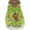 VADEBEBE Baberos-Pack 2 baberos Peva Horse/ Monkey