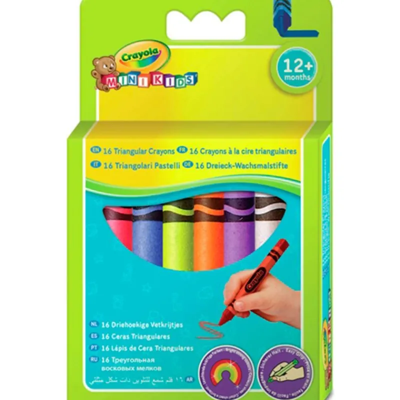 Pack 16 Ceras de Colores*CRAYOLA Best