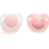 Pack 2 chupetes de 0-6m Rosa*KIOKIDS Sale