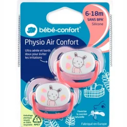 Pack 2 chupetes Gardener Rosa 6-18M*BEBE CONFORT Sale