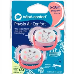 Pack 2 Chupetes Gardener Rosa 18-36M*BEBE CONFORT Clearance