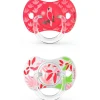 SUAVINEX Chupetes Y Dentición-Pack 2 chupetes 6-18m Jungle Rosa