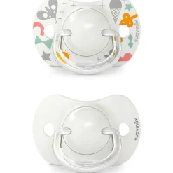 SUAVINEX Chupetes Y Dentición-Pack 2 chupetes 0-6M Walk Gris