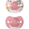 SUAVINEX Chupetes Y Dentición-Pack 2 chupetes +18M Walk Rosa