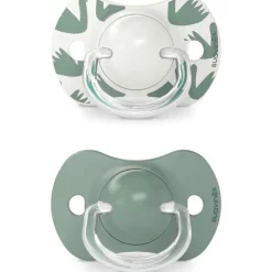 SUAVINEX Chupetes Y Dentición-Pack 2 chupetes 6-18M Walk Verde