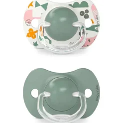 SUAVINEX Chupetes Y Dentición-Pack 2 chupetes +18M Walk Verde