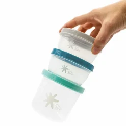 JANE Complementos De Alimentación-Pack 6 Contenedores de Comida Apilables