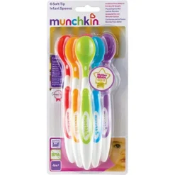 Pack 6 cucharas infantiles de punta blanda*MUNCHKIN Clearance