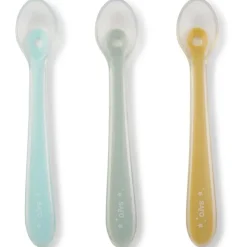SARO Vajillas Infantiles-Pack 3 cucharas silicona azul Mist