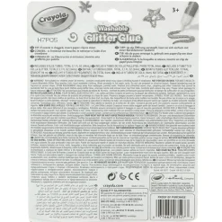 CRAYOLA Manualidades-Pack 9 Pegamentos Purpurina Lavables