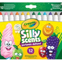 Pack 12 Rotuladores Lavables Perfumados*CRAYOLA Best