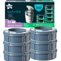 Pack 6 unid Recambios Sangenic Twist & click*TOMMEE TIPPEE Hot