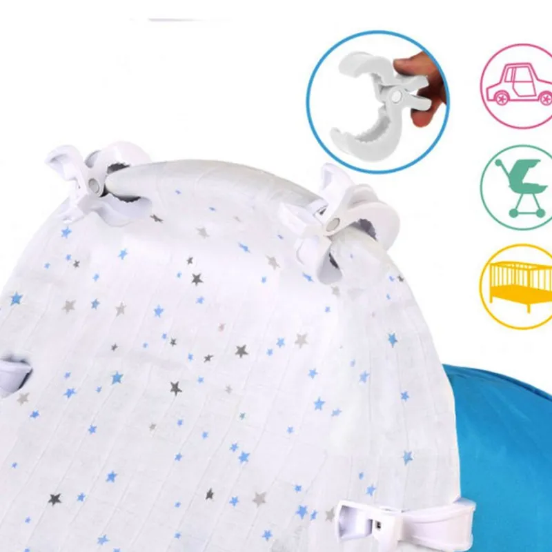 Pack 4 unidades de pinzas para muselinas*KIOKIDS Best