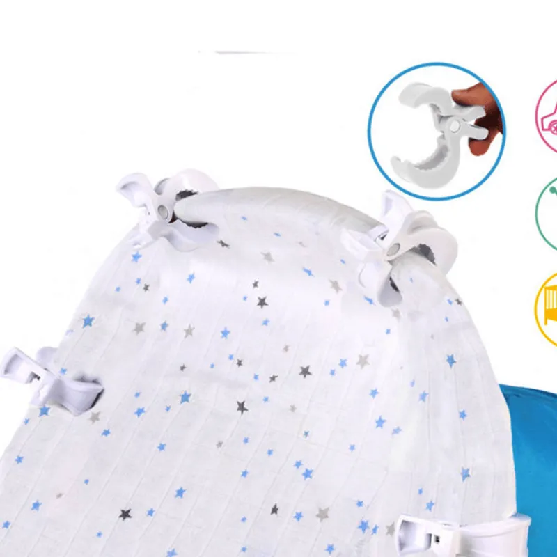 Pack 4 unidades de pinzas para muselinas*KIOKIDS Best