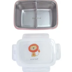 OLMITOS Botellas Y Cantimploras-Pack Almuerzo Botella Tritán + Fiambrera León