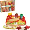 DRIM DISCOUNT Juegos Y Juguetes De Imitación-Pack Bandeja Comida Rápida